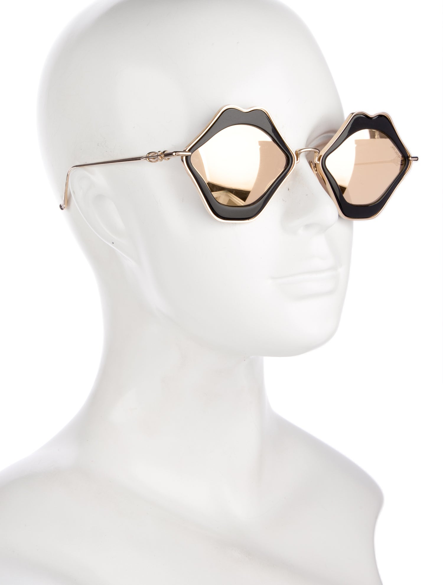Chrome Hearts Chomper Cat-Eye Sunglasses